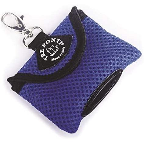 Tre Ponti Dispenser porta sacchetti igienici Easy Clean Plain Blu Tre Ponti Dispenser porta sacchetti igienici Easy Clean Plain Blu